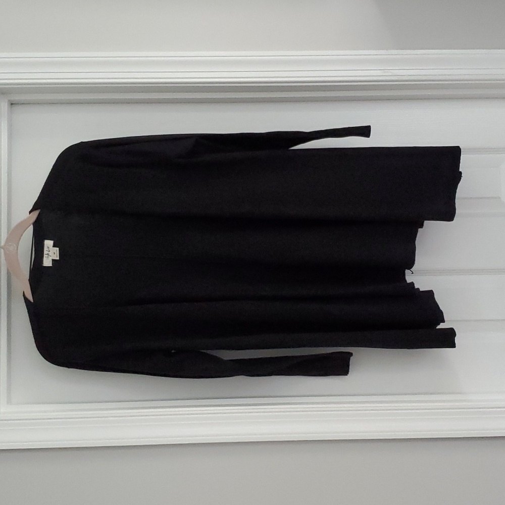 Style & Co long sleeve black cardigan. Size M